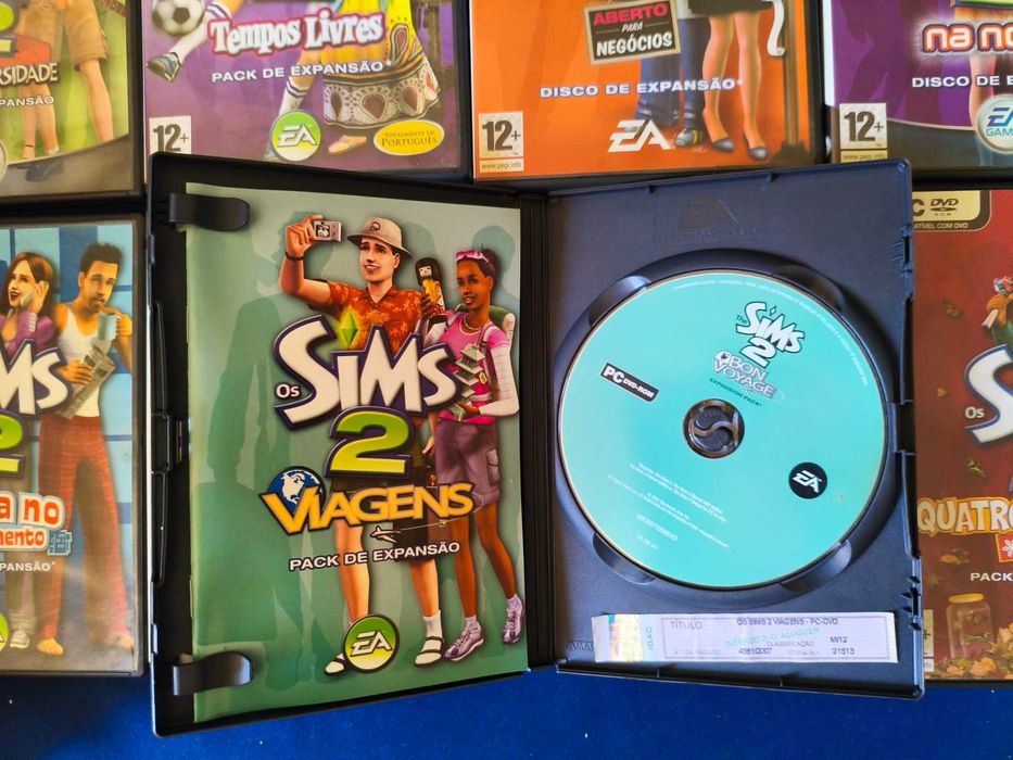 Mega Coleção Completa The Sims 2 PC - 8 Expansões + 8 Packs Acessórios