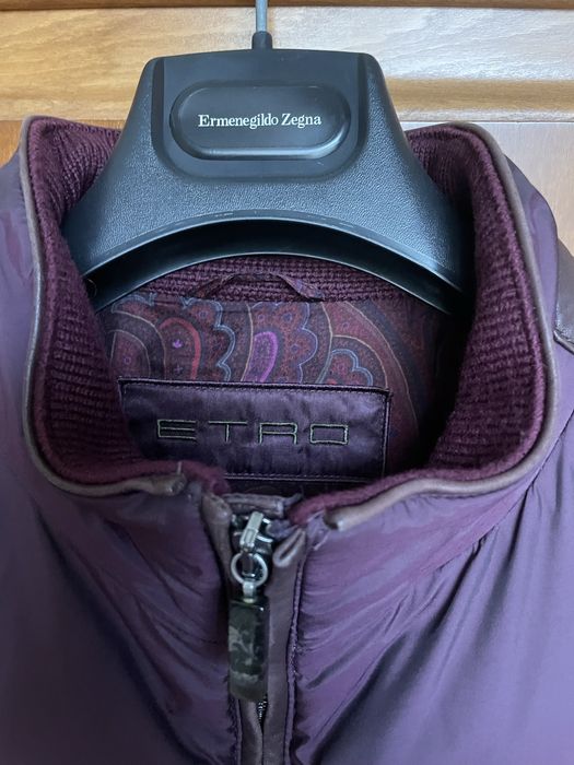 ETRO чоловічий пуховик