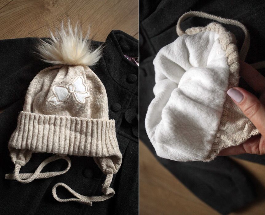 Elegancki jesienny płaszczyk H&M dla dziecka 6-9 miesięcy