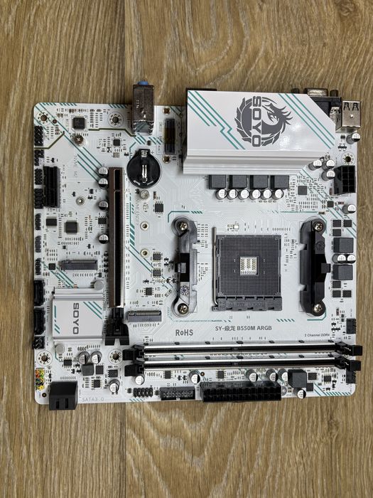 Материнська плата Soyo B550m ARGB AM4 AMD Ryzen нова