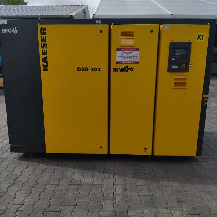 Sprężarka śrubowa,kompresor Kaeser DSD202SFC,110KW,S016956
