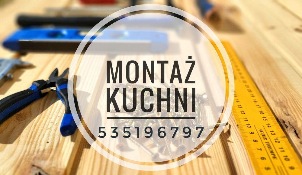 Montaż, skręcanie mebli skrzyniowych, kuchni, szaf. Złota Rączka. RZE