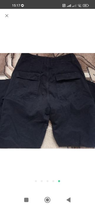Штани джинси карго Bershka S/M