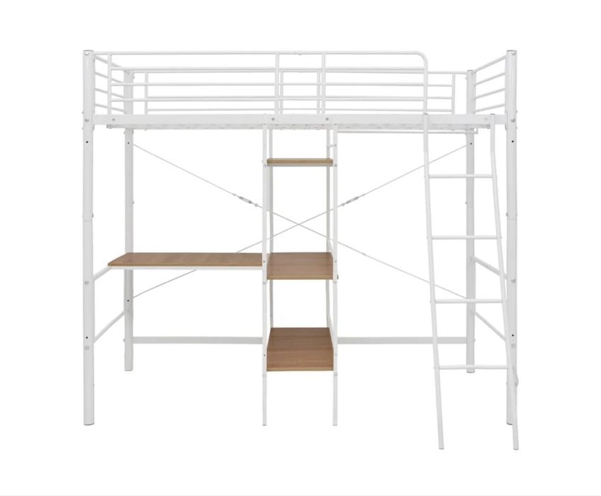 Cama Beliche com Secretária vidaXL (90x200cm) - NOVA NA CAIXA