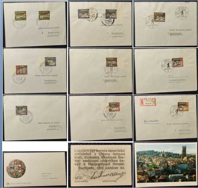 lote com 33 envelopes/FDC diversos para coleção (R033)