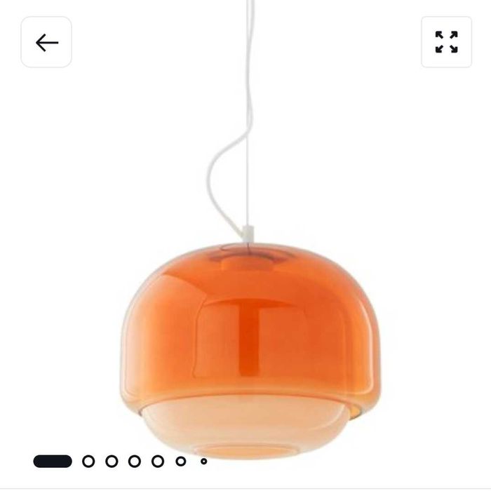 Candeeiro tecto rosa/nude