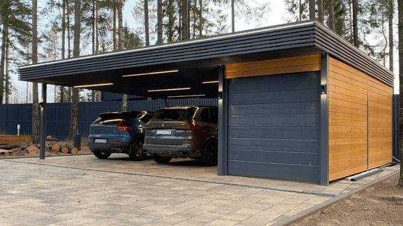 Будівництво навісів для авто