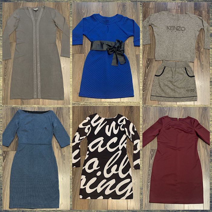 Платье Oodji, Gepur, Alison Brittney, OLA, костюм Kenzo, р. XS, S, M