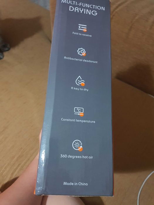 Secador de sapatos/ténis novo óptimo para os dias frios