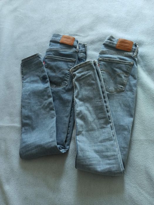 Levis Оригінал  жіночі джинси 710 super skinny 27