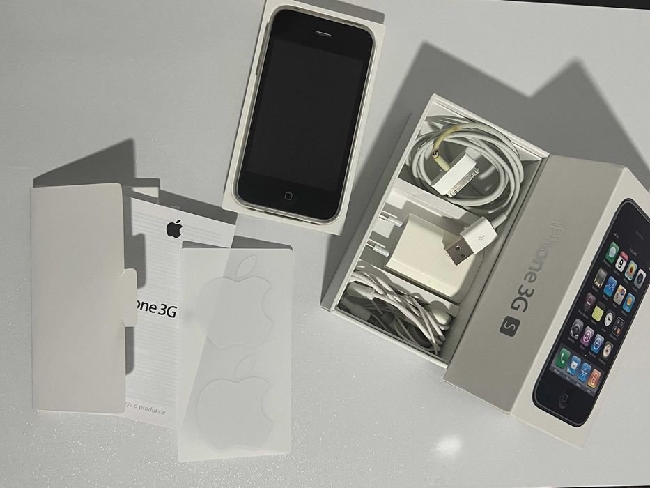 Apple iPhone 3GS 16GB A1303 Oryginalne pudełko Gdańsk Chełm z