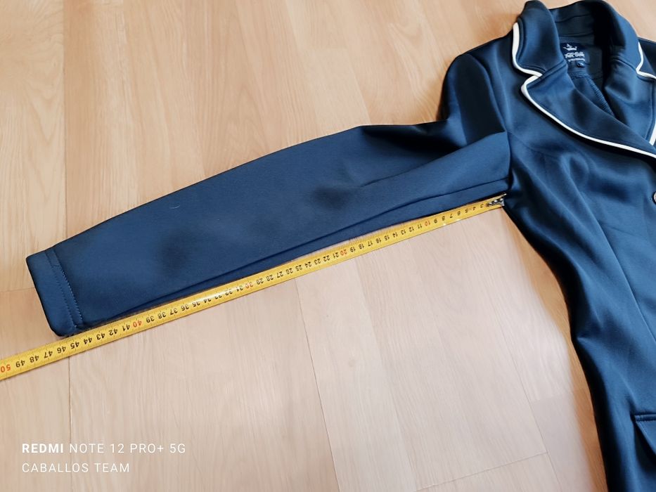 S Frak jeździecki Felix Buhler granatowy, navy