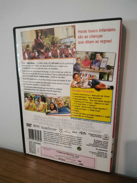 Filme DVD: O Guarda Fraldas - Daddy Day Care