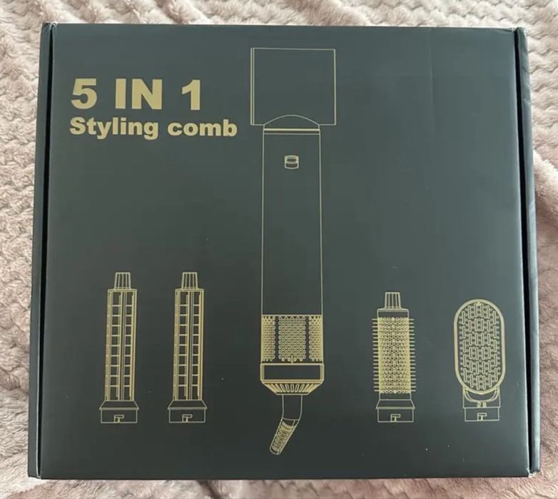 Стайлер для волосся 5 в 1.Фен-щітка