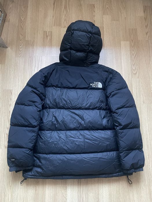 The North Face 700 kurtka puchowa męska czarna puchówka z kapturem