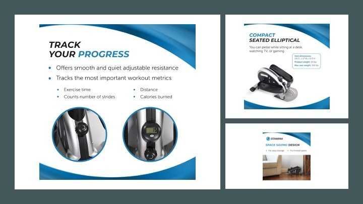 Elliptical Trainer - Stamina Inmotion E1000 - Como Novo, Pouco Usado