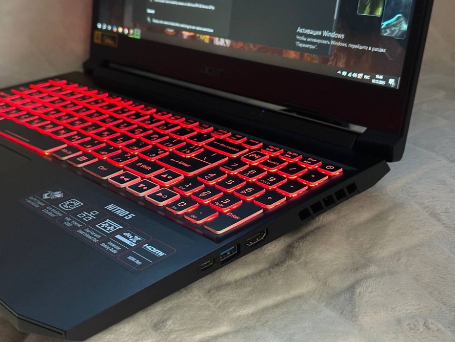 Acer Nitro 144Hz+RYZEN 5 5600H RTX3070 16Gb SSD512GB