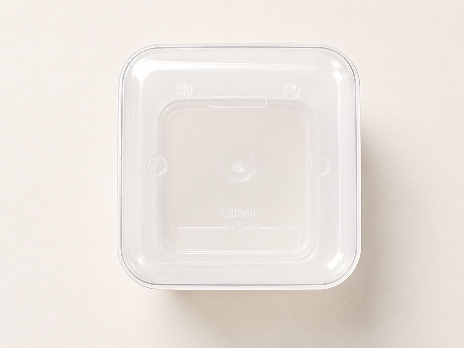 Caixa Tupperware Alta com Tampa – Recipiente Hermético / Food Storage Container