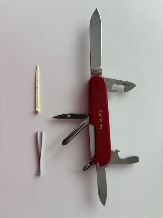 Scyzoryk wielofunkcyjny Viktorinox z imieniem Stanislaw