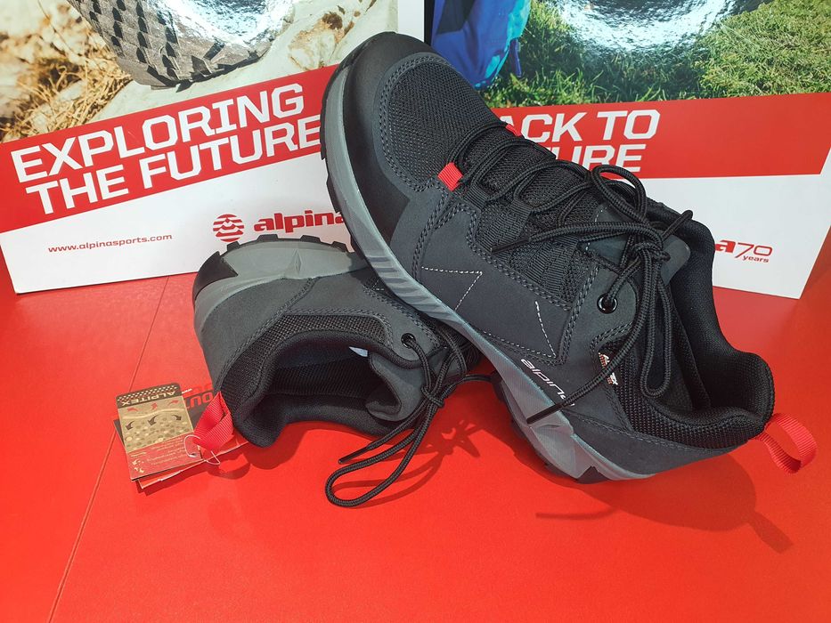 Buty trekkingowe męskie Alpina Tracker Low SKÓRA! rozmiary od 41 do 45