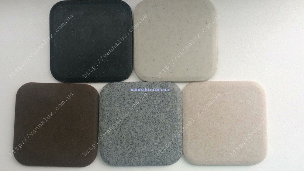 Гранитные мойки VERONA Склад в Запорожье. Смесители в цвет и сифоны