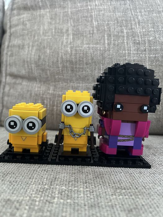 KLOCKI LEGO brickheadz zestaw z filmu MINIONKI
