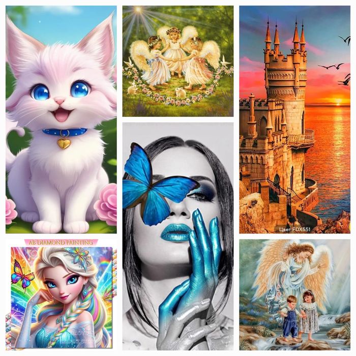 Алмазна мозаїка / вишивка