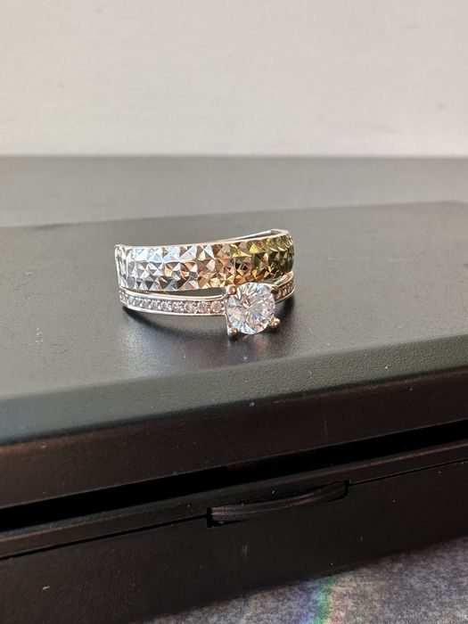 Золотое кольцо 585 пробы, золото, перстень,  золото 585