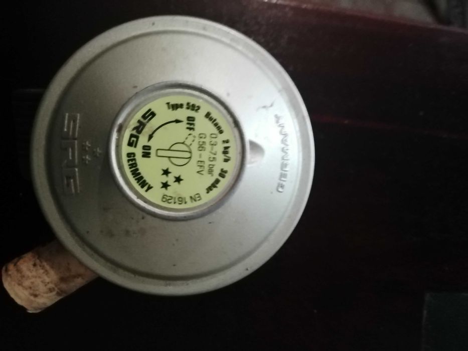 Regulador de gás butano como novo