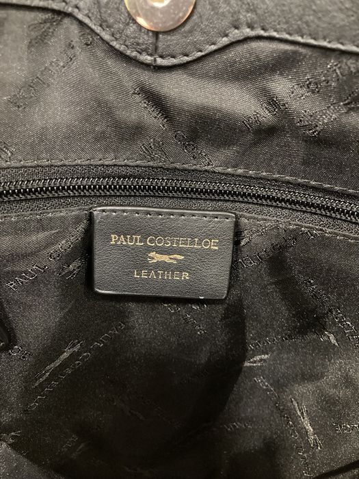Кожаная сумка paul costelloe