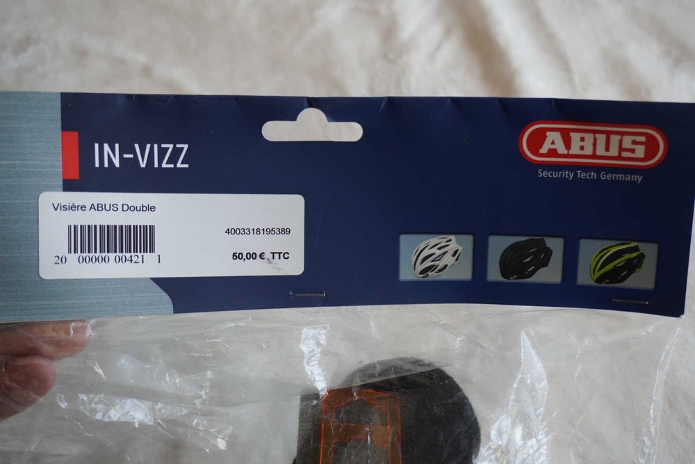 Szybka Wizjer Abus In-Vizz Double | Pomarańczowa Kontrastowa