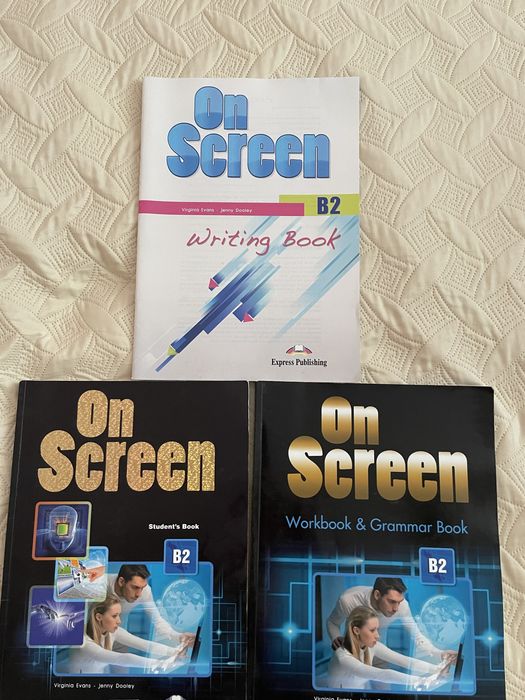 Підручник One Screen B2 (student’s book, work book, writing book)