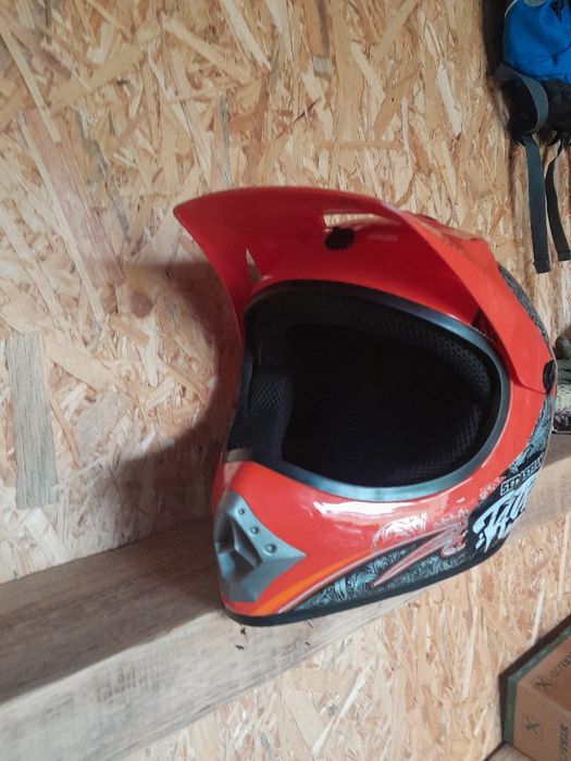 Kask na crossa/quada