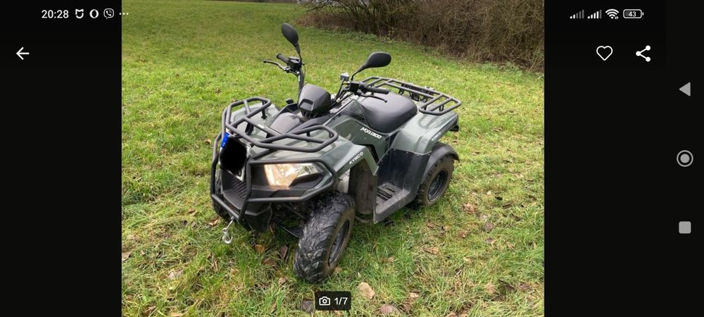 Запчастини для квадроцикла Kymco MXU 250-300cc, 150cc Maxxer, Mxer