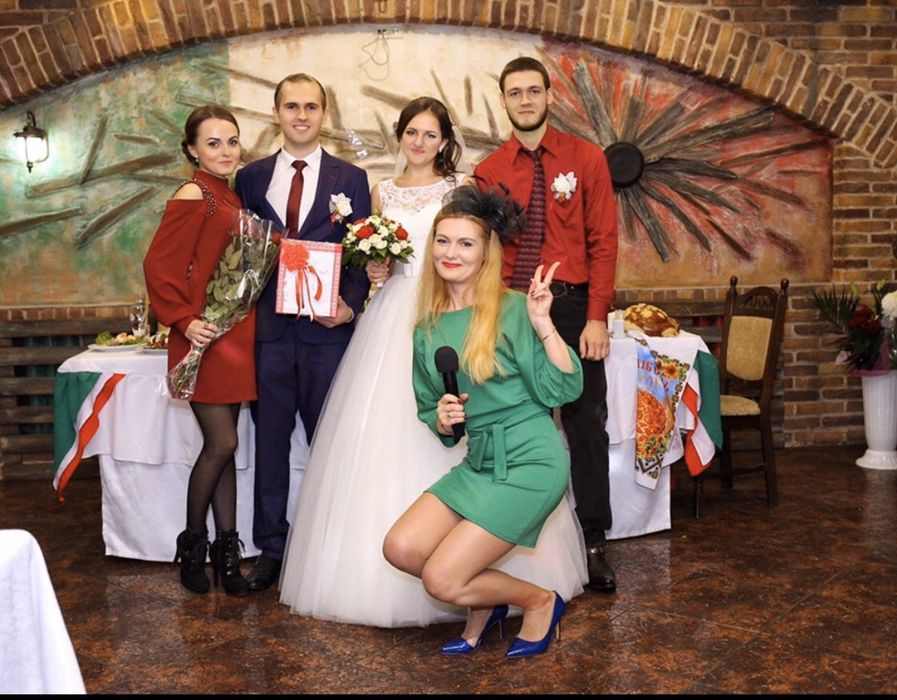 Ведуча на весілля , ювілей Днепр