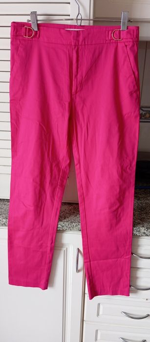 Calças rosa de senhora 36