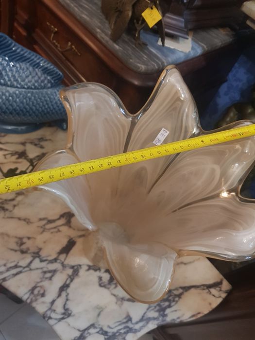 2 jarras em vidro murano  colorido