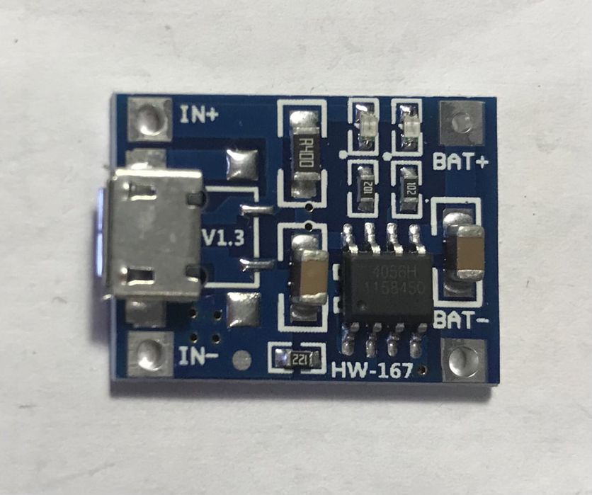 Модуль зарядки IP2312, TP4056 Тіре С,мікро юсб