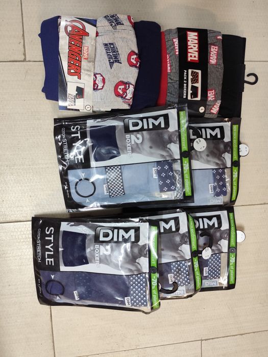 Boxers DIM pack 2 e 3, tamanhos  M/L