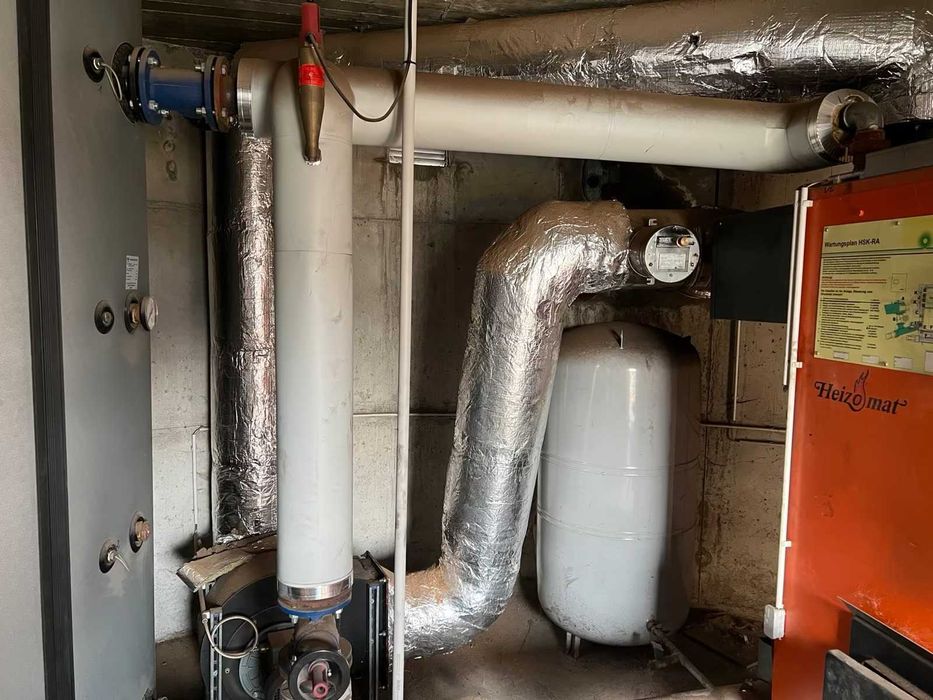 Piec na Trociny Zrębki Płytę MDF HDF Wióra inne Odpady Heizomat 300kw