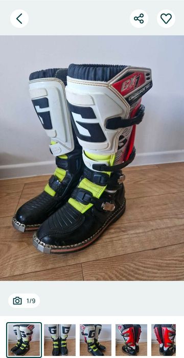 Zbroja Alpinestars Bionic Rozmiar: M + Buty Gaerne GX-1 roz. 40
