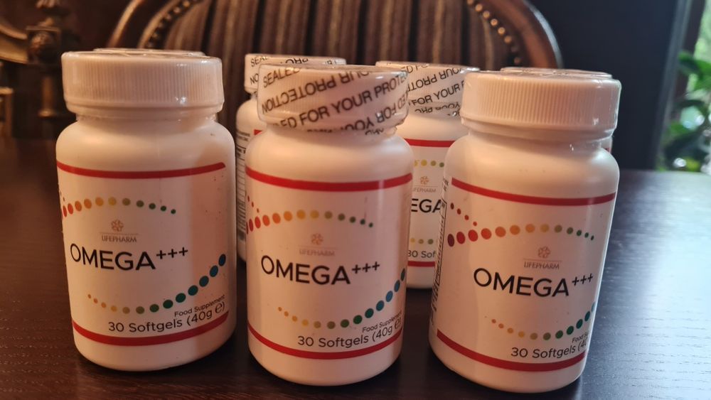 4 szt-NNKT Omega-3, LifePharm Laminine z K2 mocne serce mózg odporność