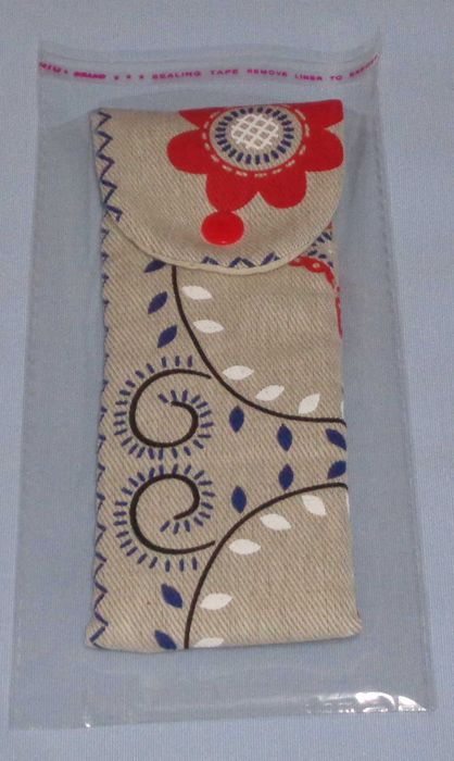 Estojo em tecido com fecho de mola 10 (NOVO)