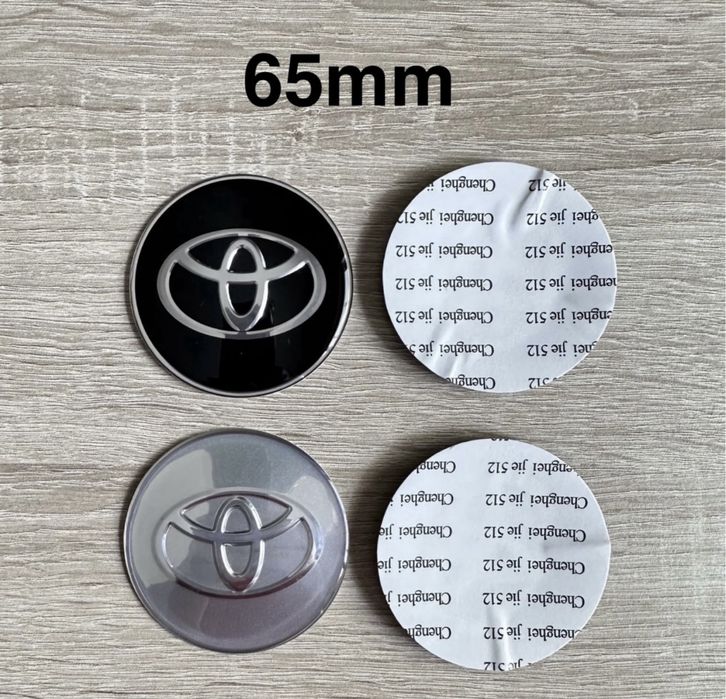 Conjunto 4 Centros Jantes Toyota 56mm 57mm 60mm 62mm 65mm 68mm