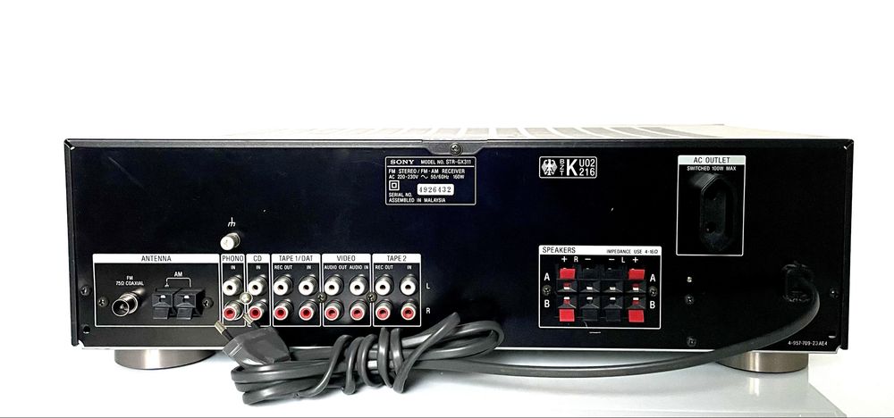 SONY STR-GX311 Amplituner AM/FM Stereo Receiver Audio HiFi 160W