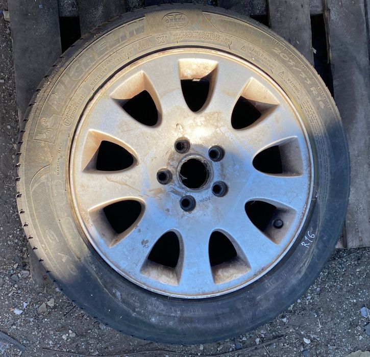 Jantes Audi R16 Com Pneus 205/55 Furação 5X112