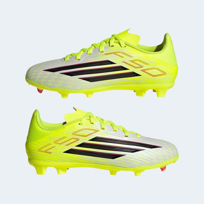 Chuteiras de Futebol Criança F50 League FG/MG Amarelo