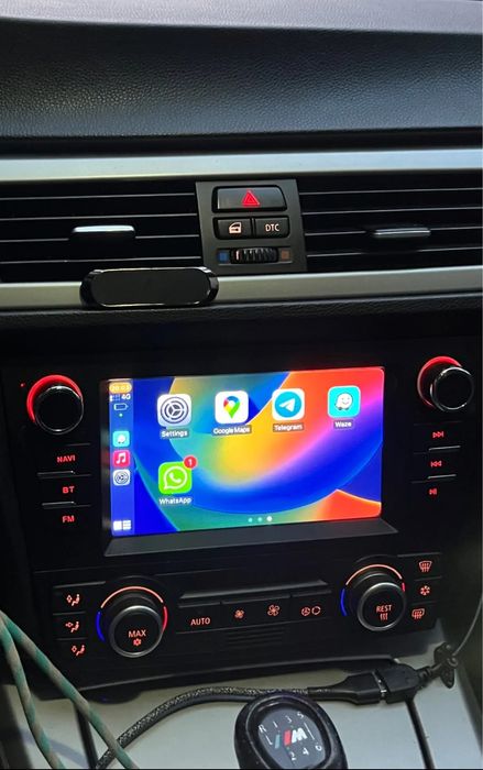 Rádio Android 14 com GPS BMW E90 E91 E92 E93 (Artigo Novo)