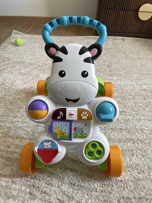 Zebra  andarilho fisher price