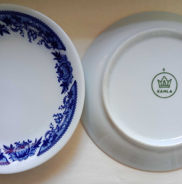 Сервизы чайный и чайно/столовый KAHLA (GDR), ретро